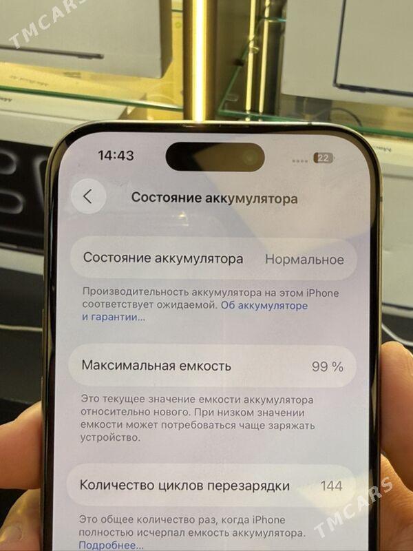 iPhone 15 Pro 128GB 99% - Ашхабад - img 5
