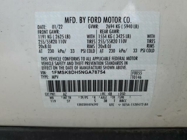Ford Explorer 2022 - 380 000 TMT - Parahat 8 - img 8