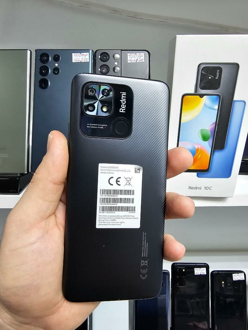 REDMI 10 C 4/64 GB - Garaşsyzlygyň 15 ýyllygy Söwda Merkezi - img 1