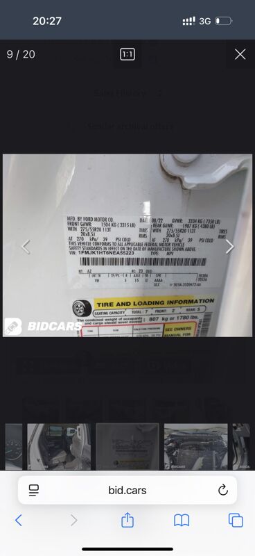 Ford Expedition 2023 - 620 000 TMT - Мары - img 9