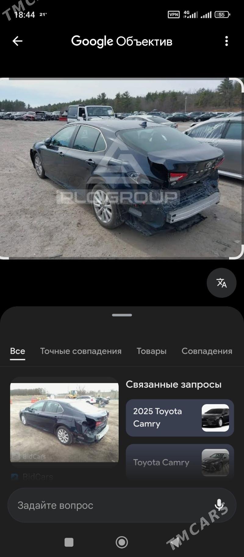 Toyota Camry 2020 - 250 000 TMT - Векильбазар - img 6