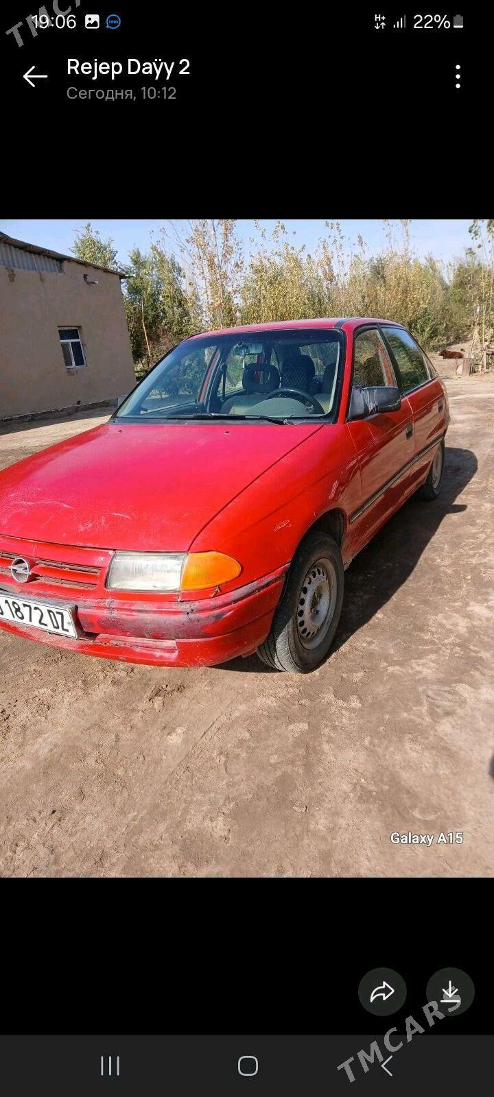 Opel Astra 1991 - 14 000 TMT - Gurbansoltan Eje - img 1