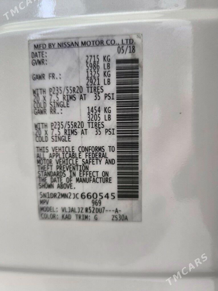 Nissan Pathfinder 2018 - 285 000 TMT - Aşgabat - img 2