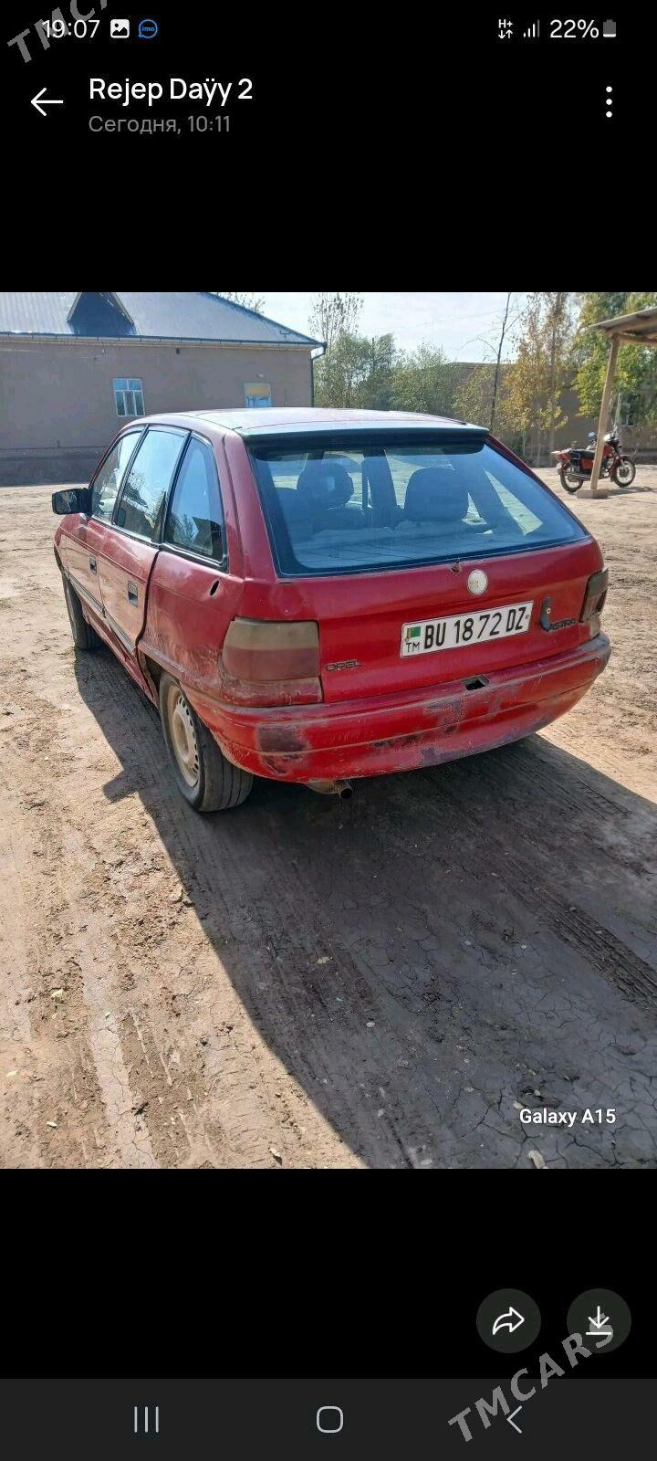 Opel Astra 1991 - 14 000 TMT - Gurbansoltan Eje - img 3