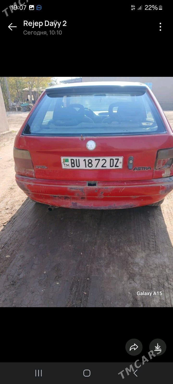 Opel Astra 1991 - 14 000 TMT - Gurbansoltan Eje - img 4