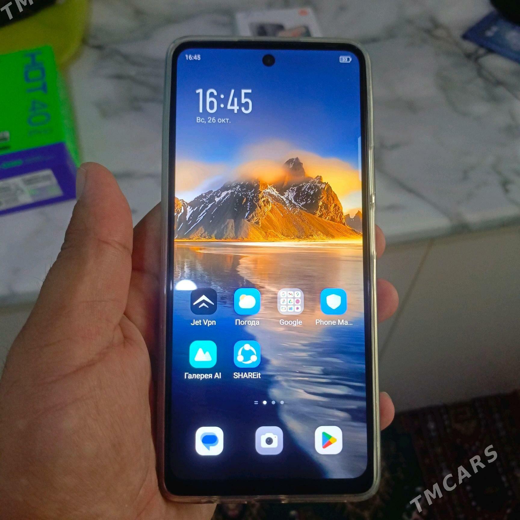 infinix hote 40pro obmena - Чарджоу - img 2