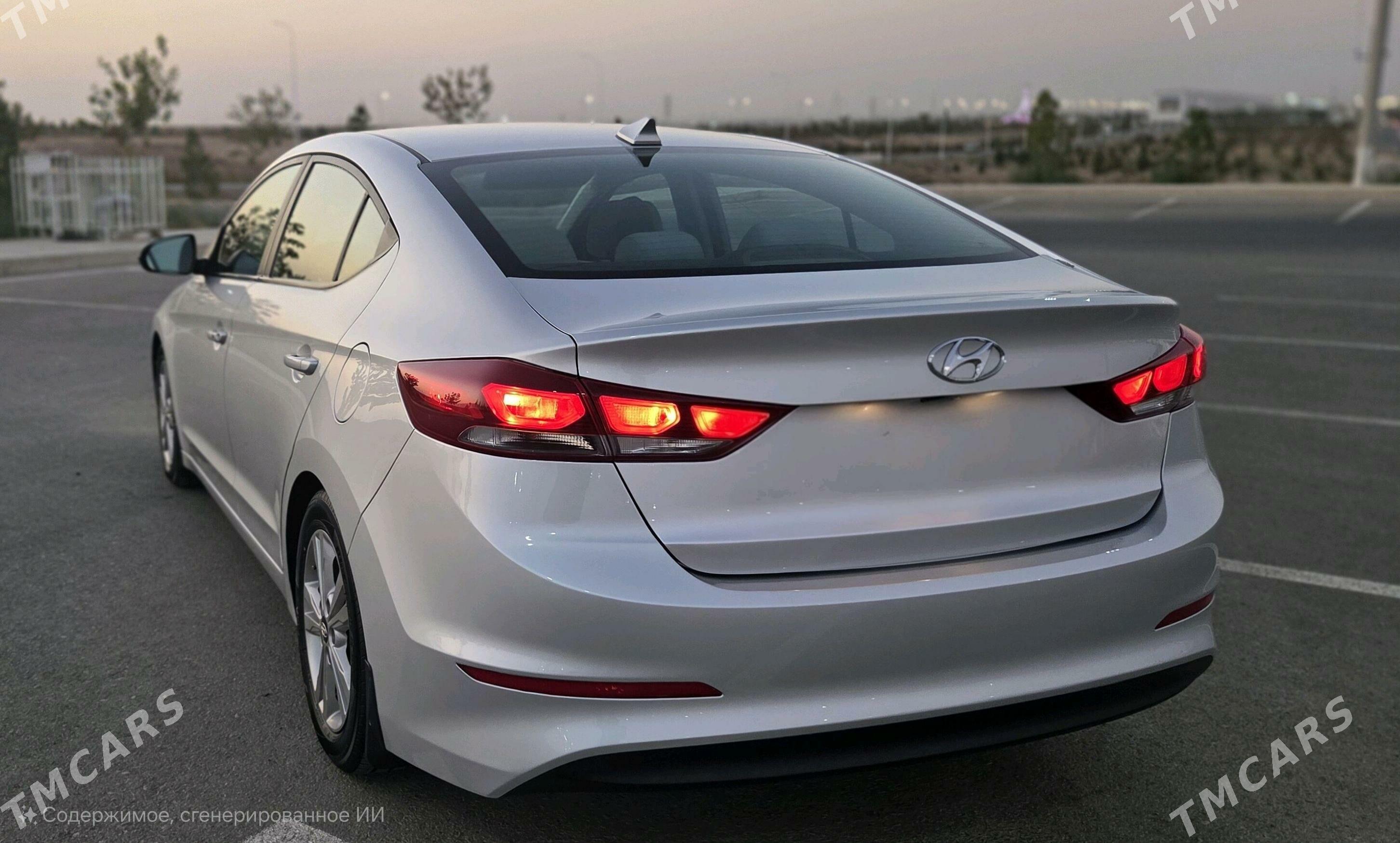 Hyundai Elantra 2017 - 190 000 TMT - Aşgabat - img 4