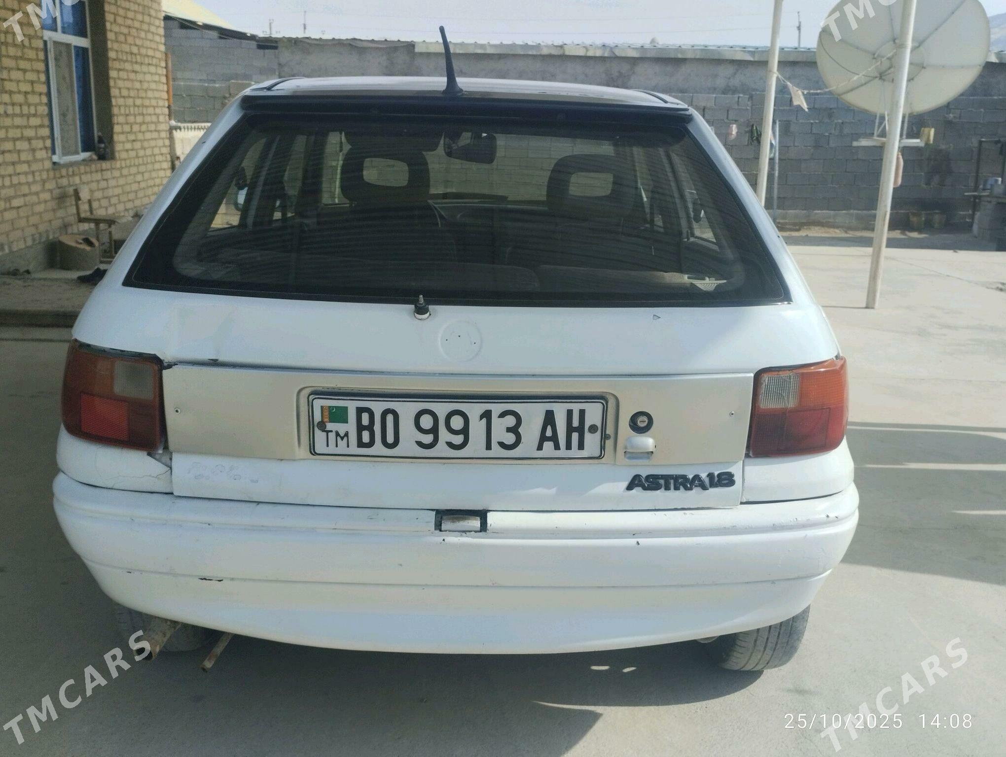 Opel Astra 1992 - 23 000 TMT - Ак-Бугдайский этрап - img 4