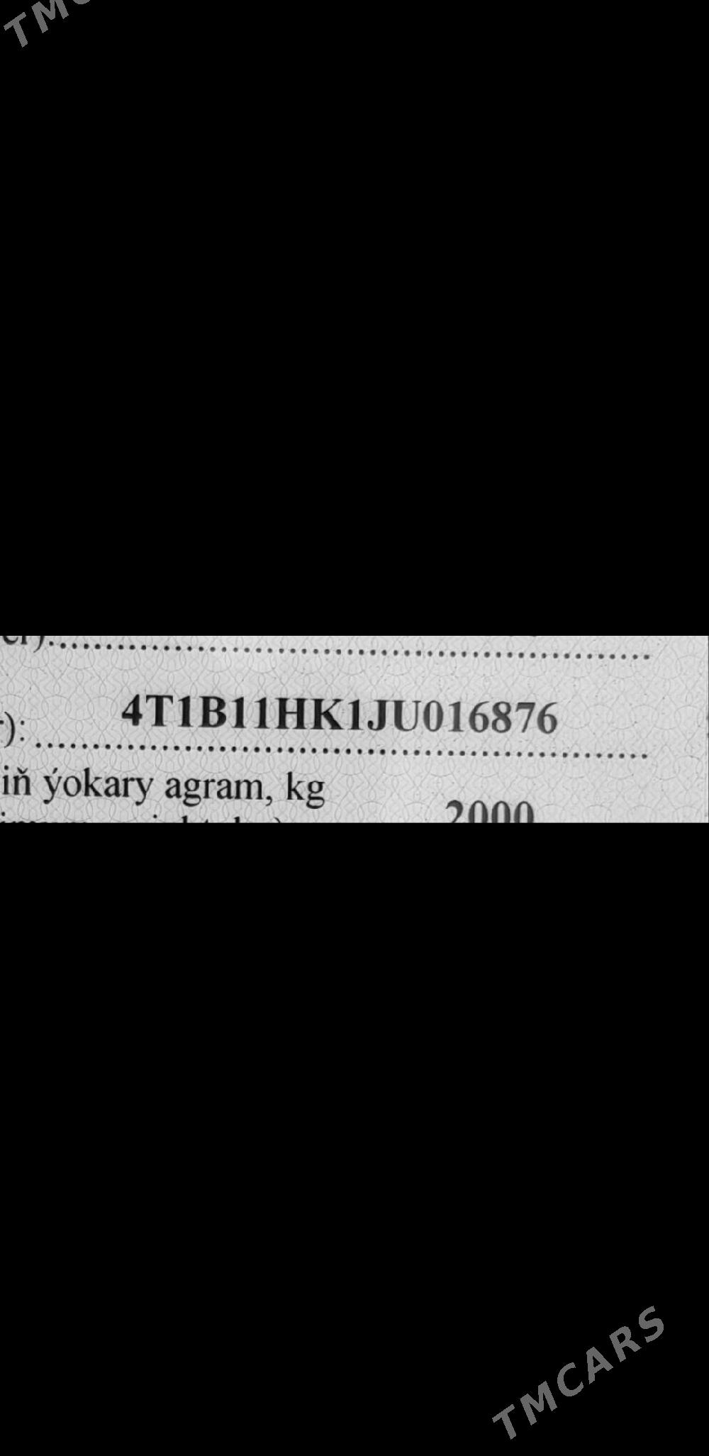 Toyota Camry 2018 - 365 000 TMT - Aşgabat - img 5