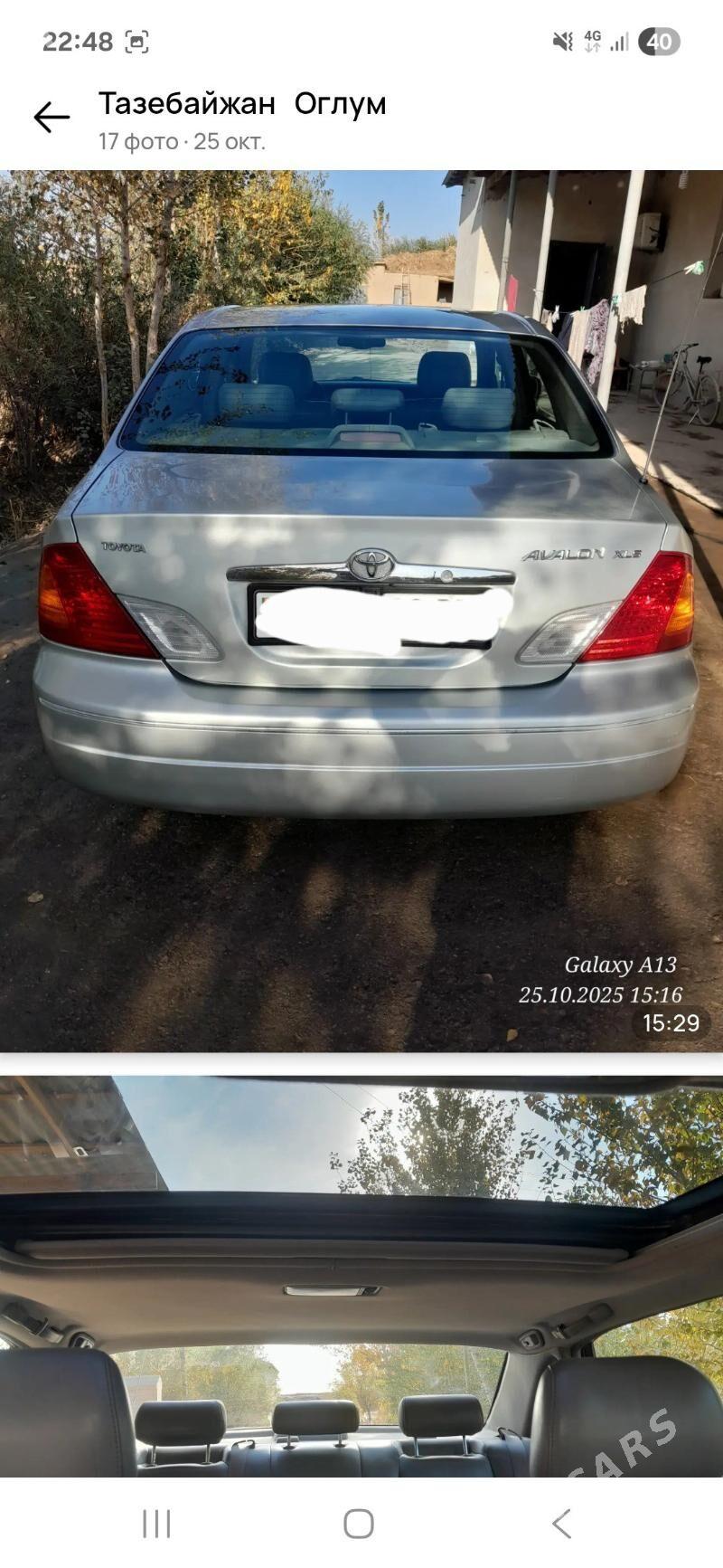 Toyota Avalon 2000 - 220 000 TMT - Gubadag - img 3