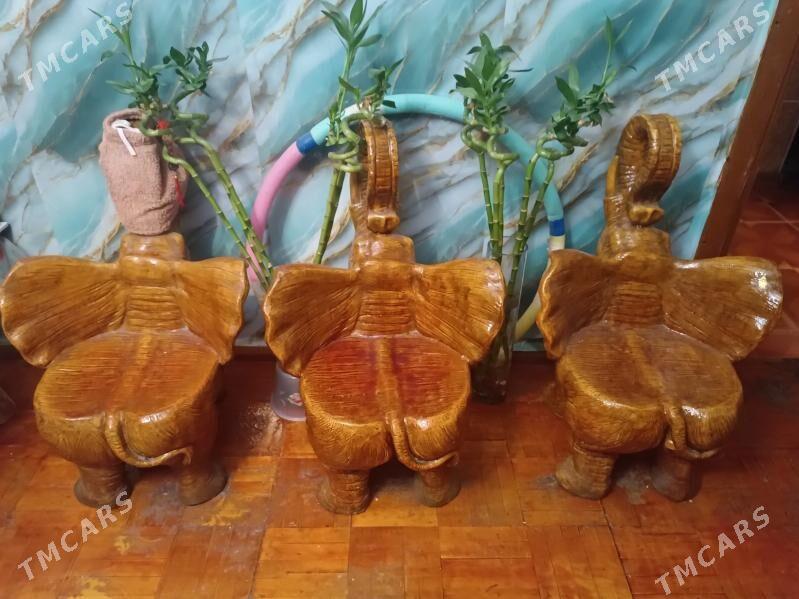 Стол и стулья слоны - Aşgabat - img 2