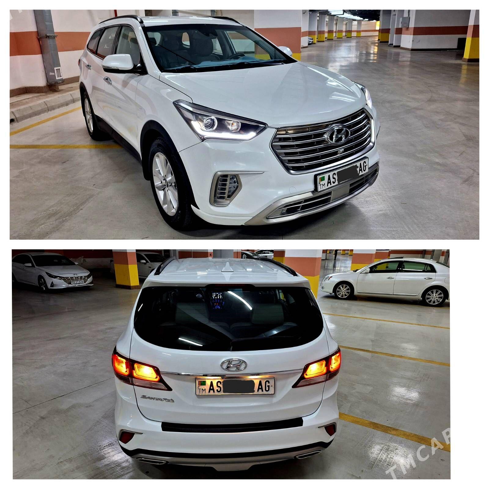 Hyundai Santa Fe 2017 - 310 000 TMT - Ким район - img 4