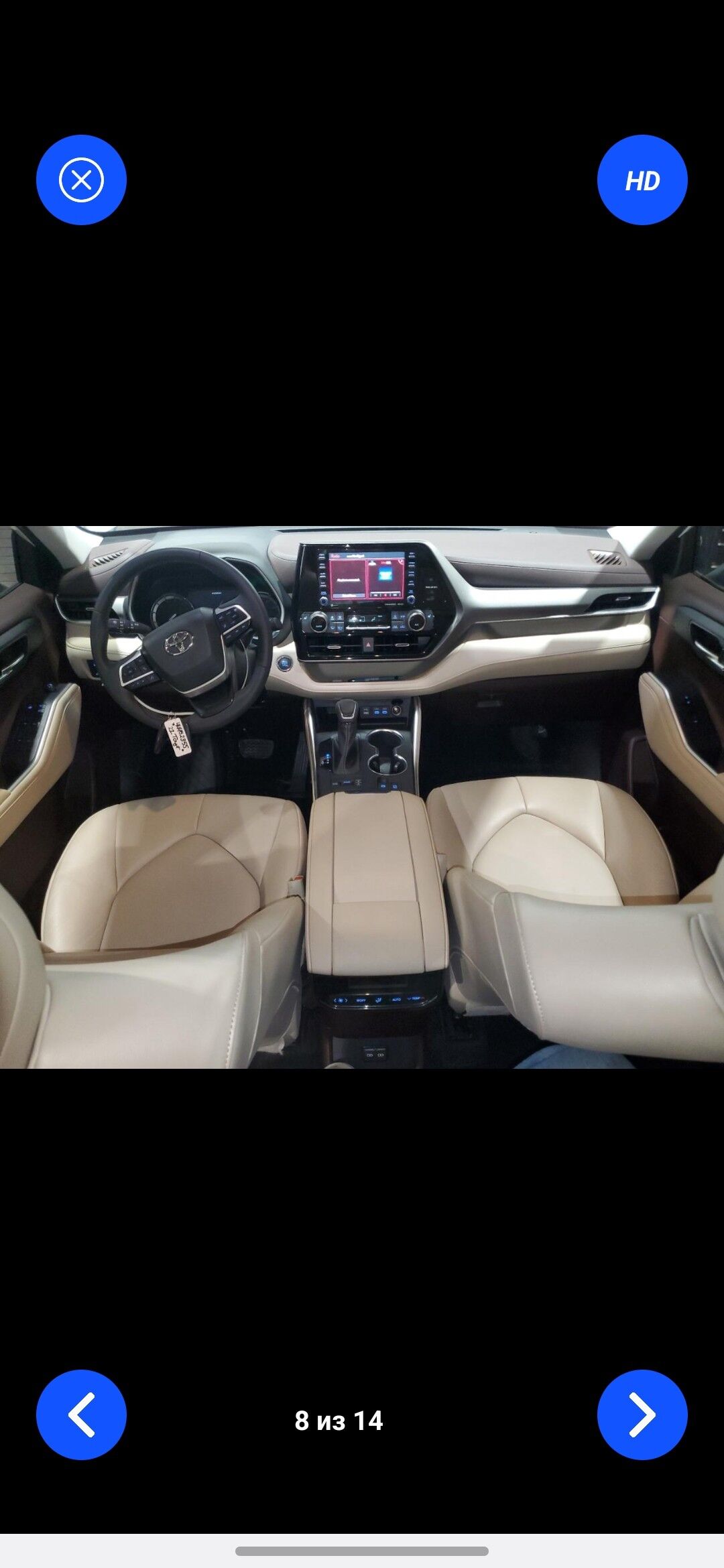 Toyota Highlander 2022 - 690 000 TMT - Кëши - img 8