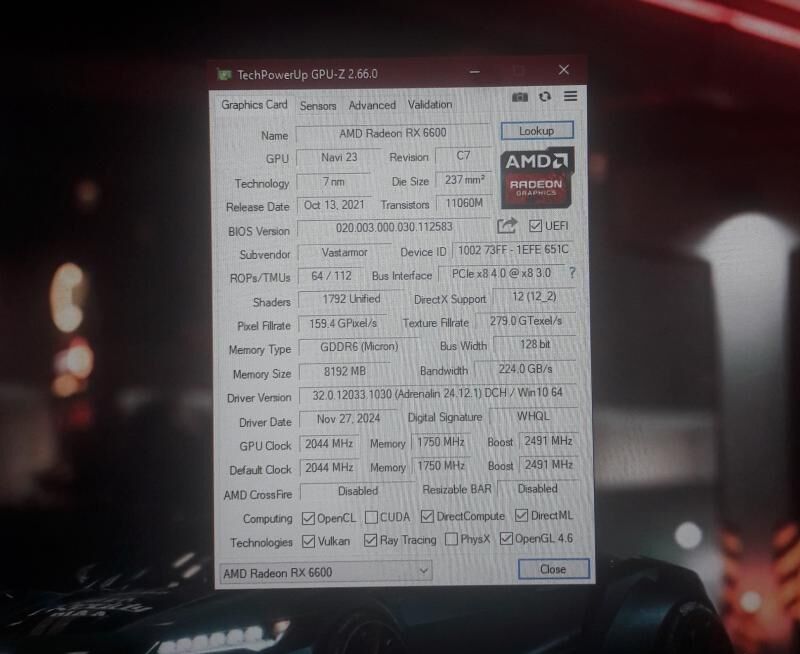 RX6600XL 8GB - Aşgabat - img 4