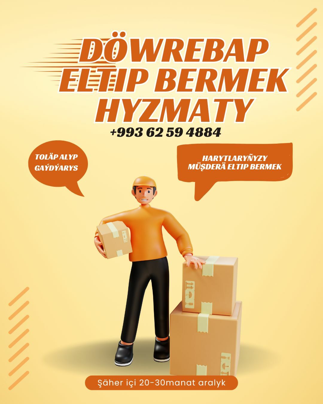 DOSTAWKA HYZMATY - Ашхабад - img 5