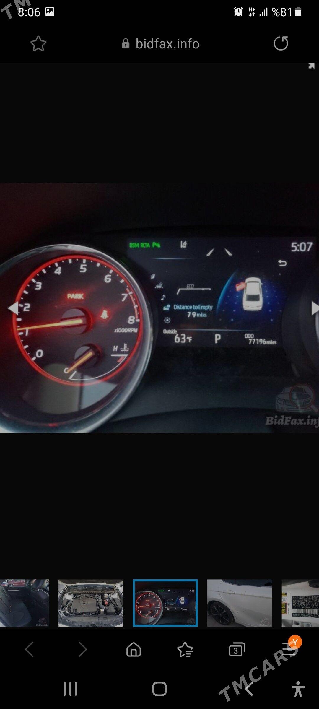 Toyota Camry 2019 - 535 000 TMT - Ашхабад - img 8