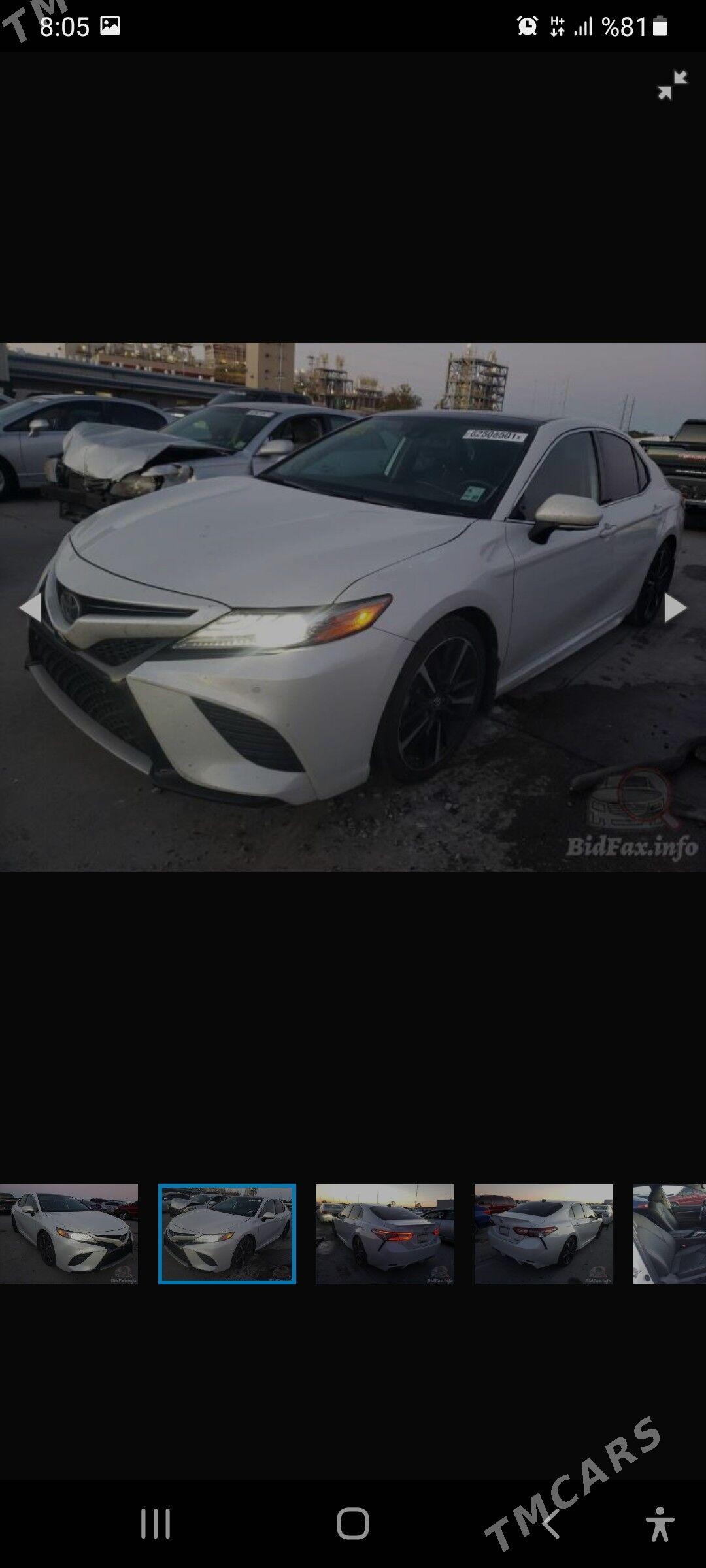 Toyota Camry 2019 - 535 000 TMT - Ашхабад - img 1