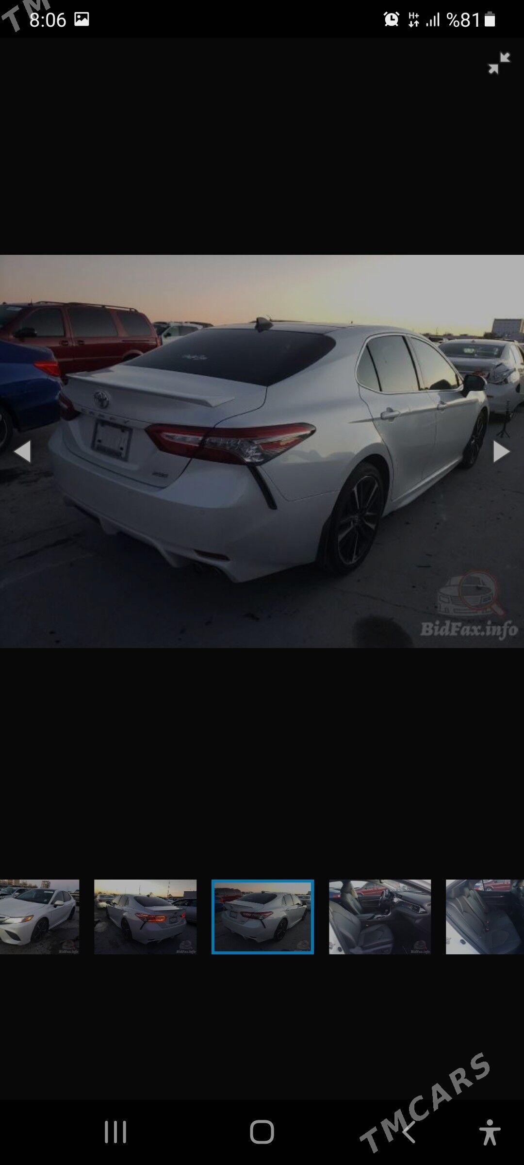 Toyota Camry 2019 - 535 000 TMT - Ашхабад - img 2