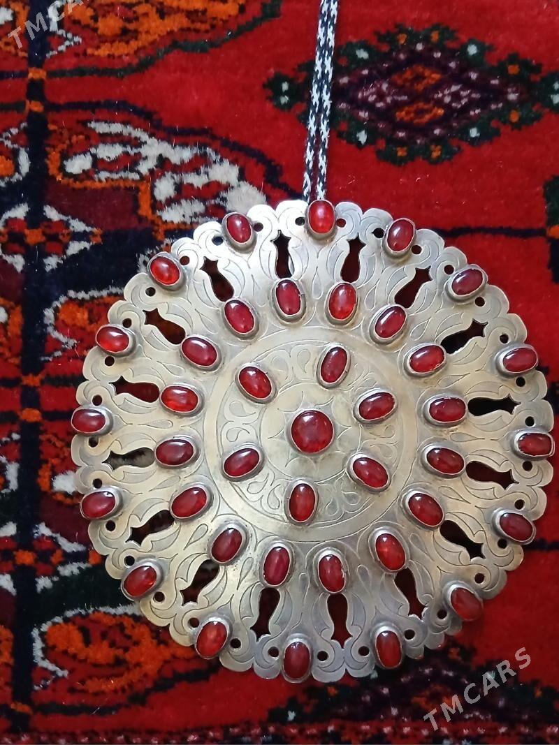 kümüş gülýaka, tumar, börük - Podwoýski köç. (Bitarap Türkmenistan şaýoly) - img 1