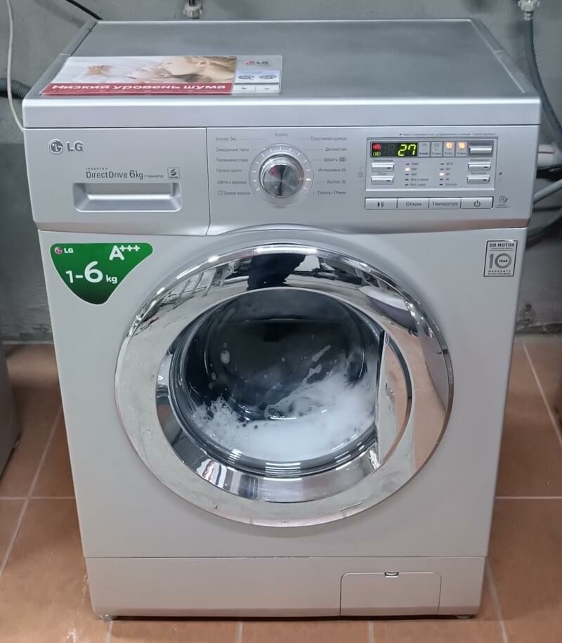 kir masin LG 6 кг Дд мотор - Ашхабад - img 1