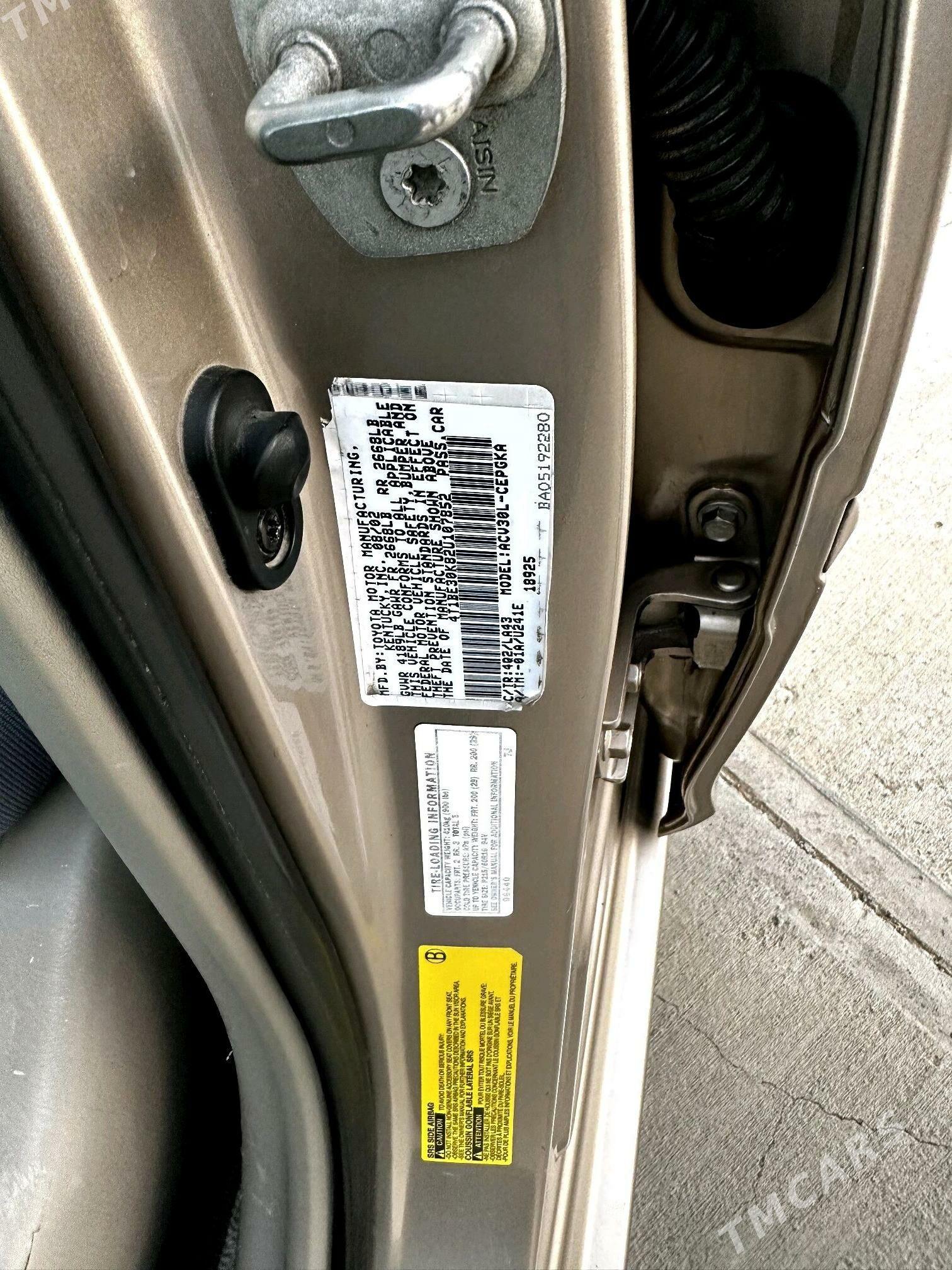 Toyota Camry 2003 - 180 000 TMT - Türkmenabat - img 6