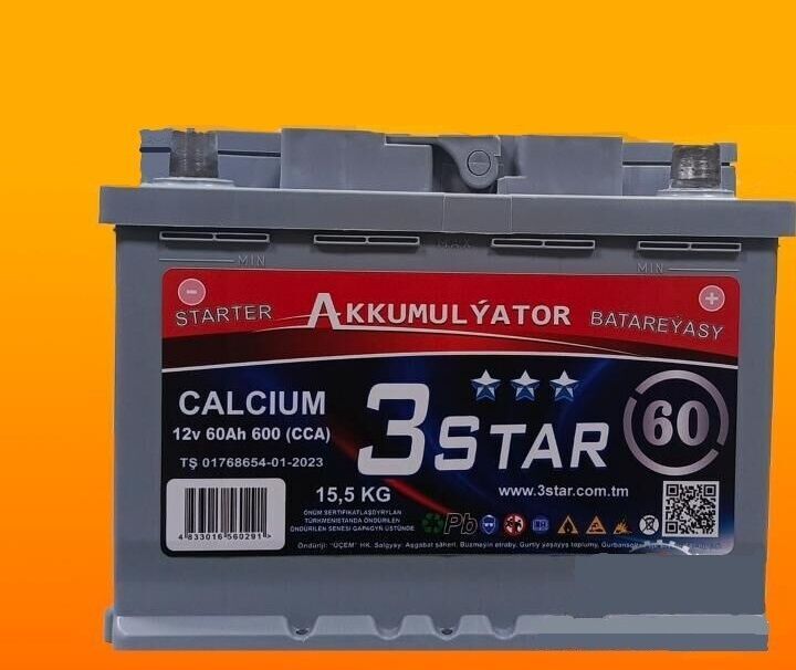 3star akkumlyator 550 TMT - Ашхабад - img 1