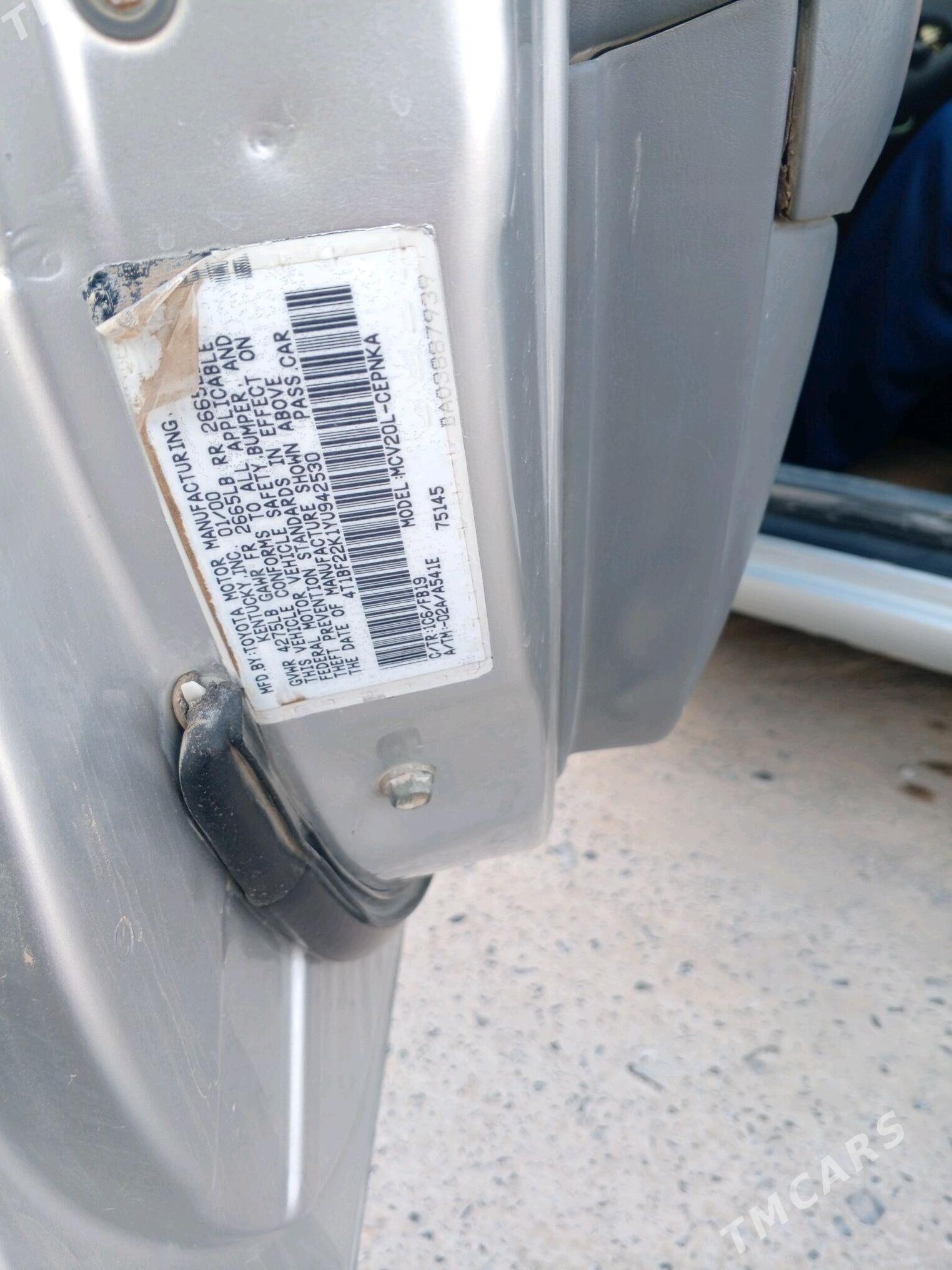 Toyota Camry 2000 - 133 000 TMT - Магданлы - img 7