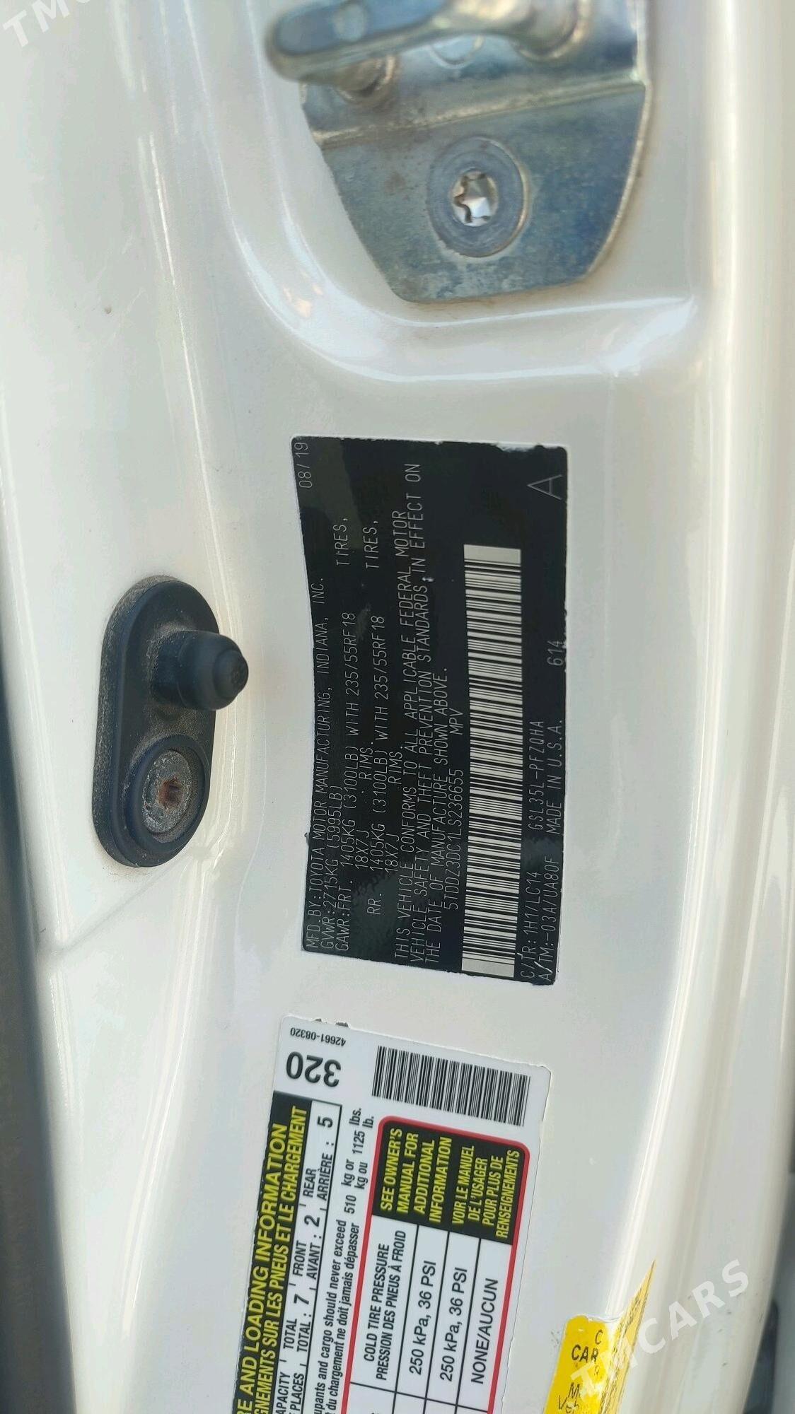 Toyota Sienna 2019 - 450 000 TMT - Ашхабад - img 6