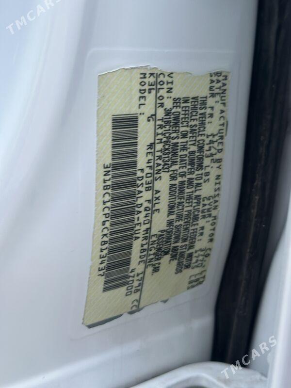 Nissan Versa 2012 - 135 000 TMT - Büzmeýin - img 2