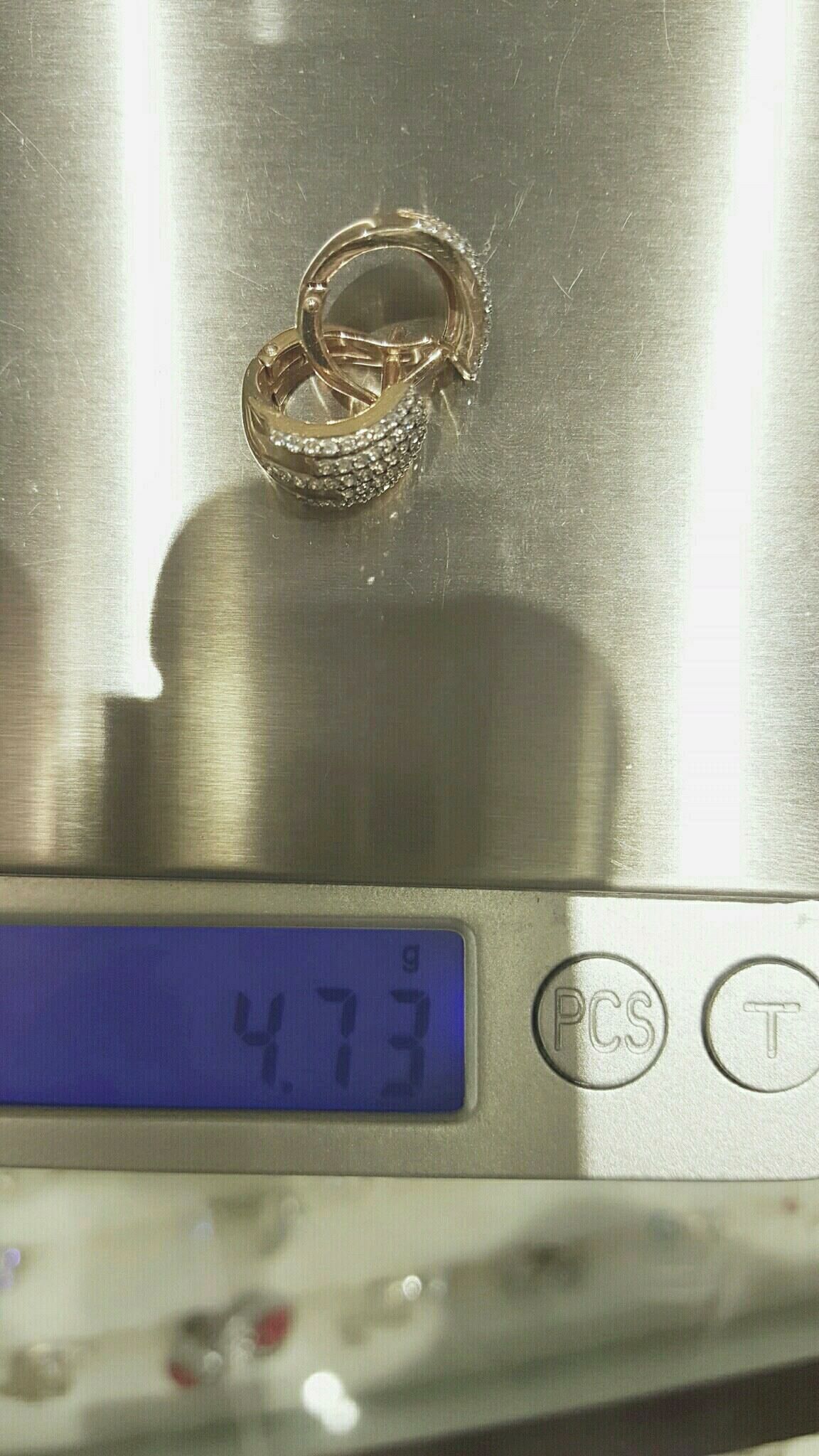 Бриллиантовые пусеты - Aşgabat - img 2