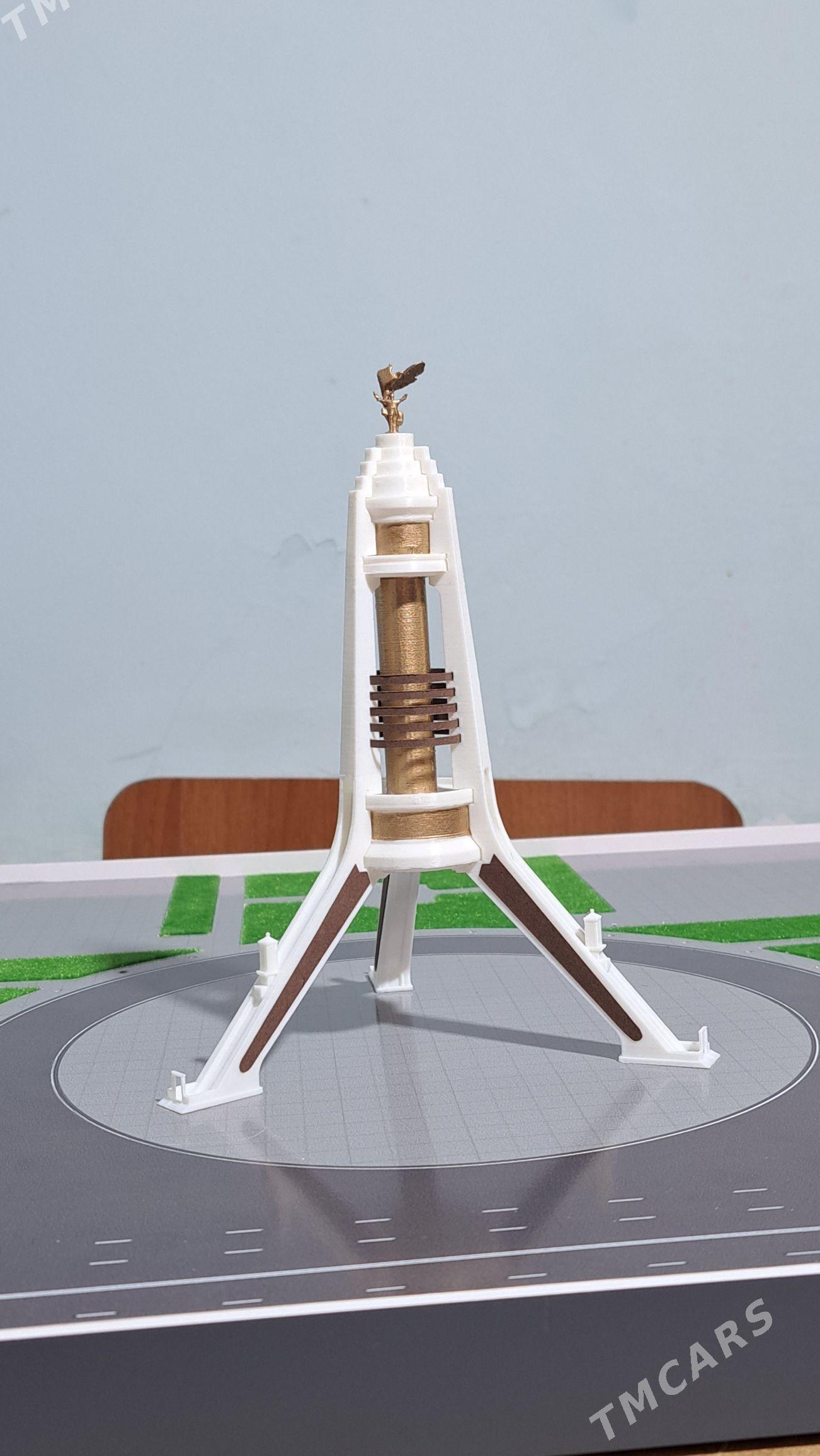 maket bitaraplyk bina (3 ayak) - Aşgabat - img 2