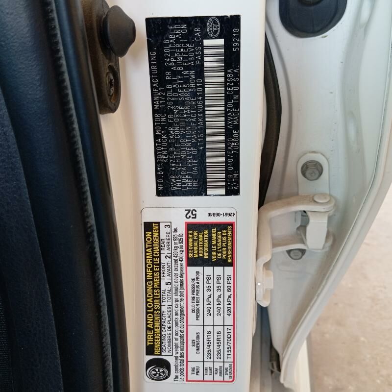 Toyota Camry 2022 - 315 000 TMT - Халач - img 7