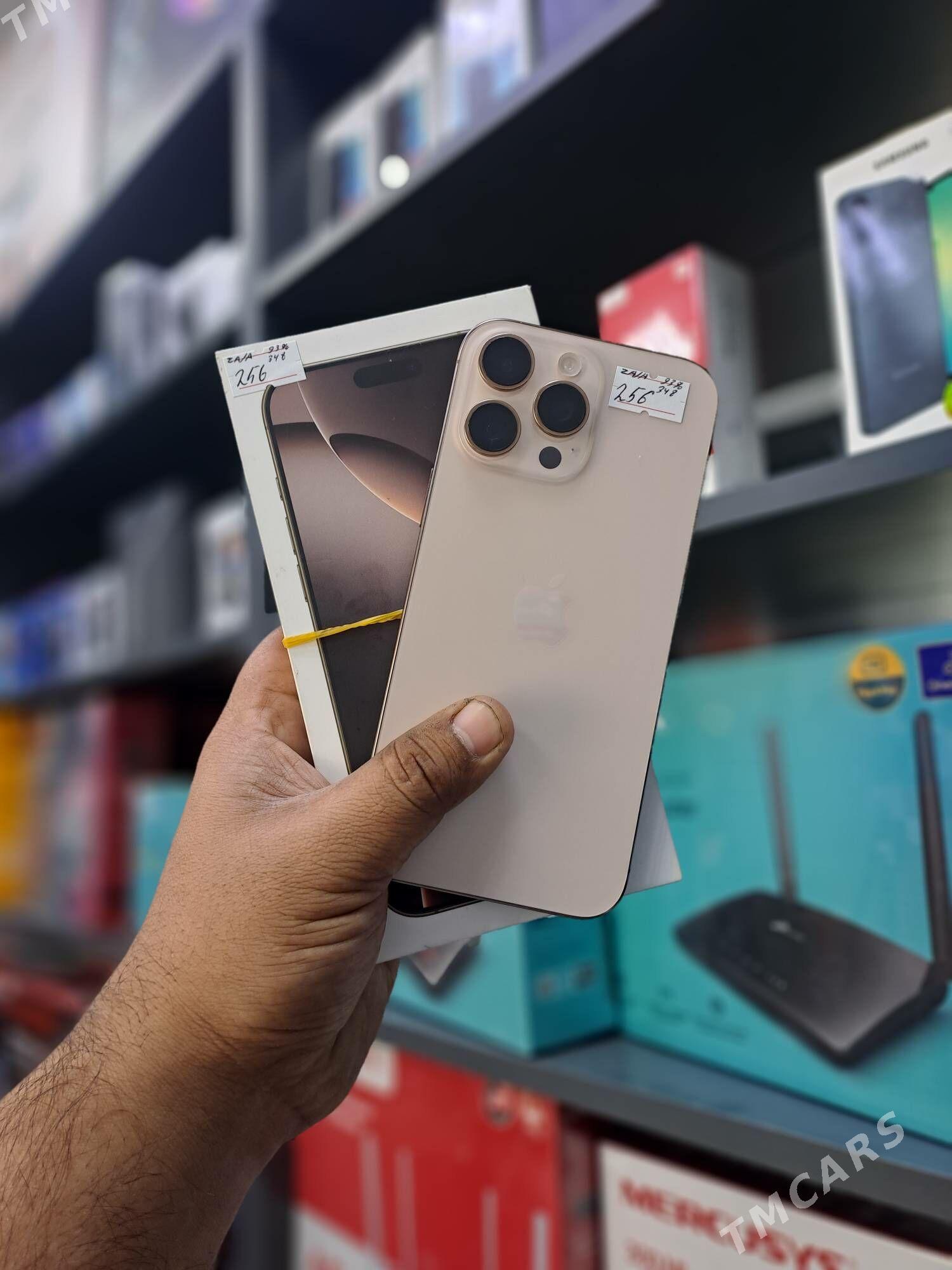 IPHONE 16 PRO MAX 256GB DESERT - Aşgabat - img 1