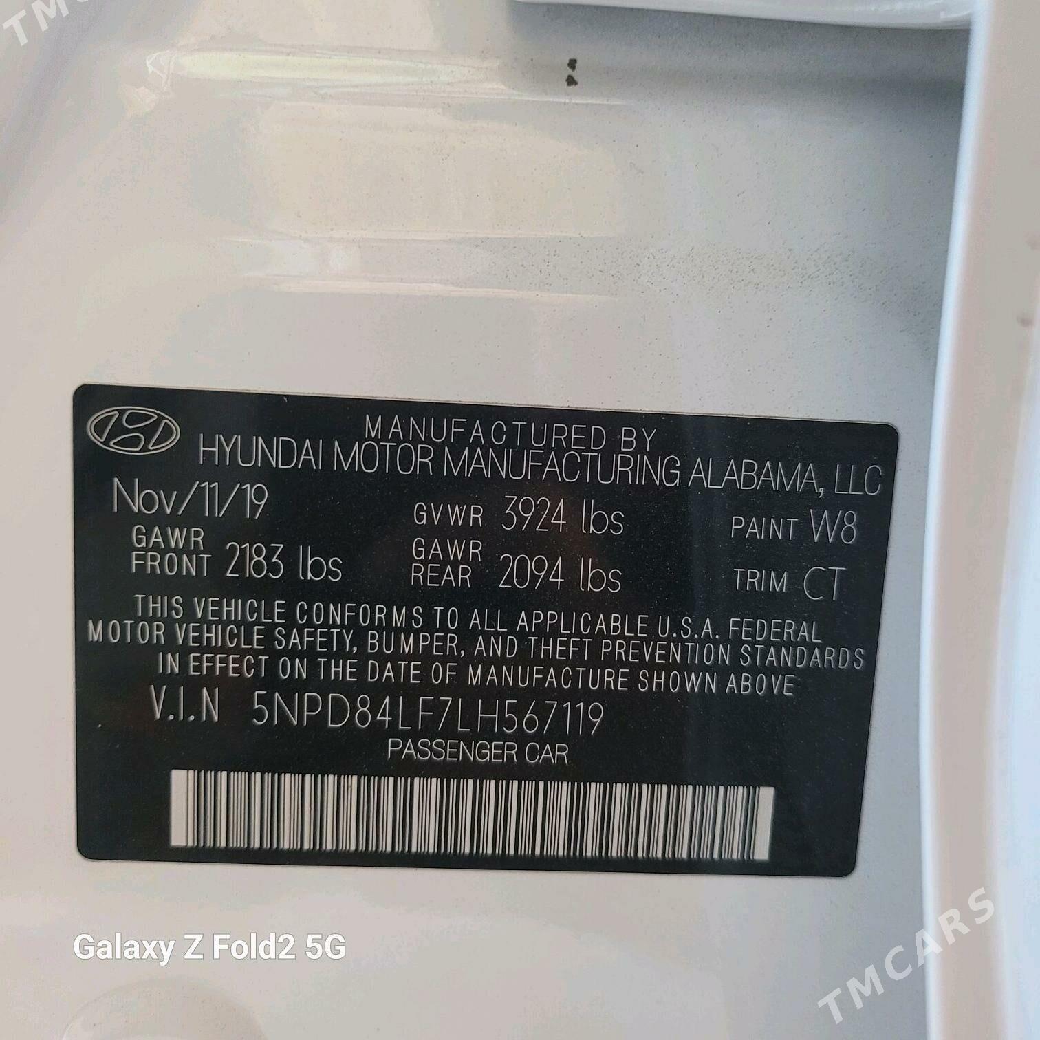 Hyundai Elantra 2020 - 235 999 TMT - Ашхабад - img 5