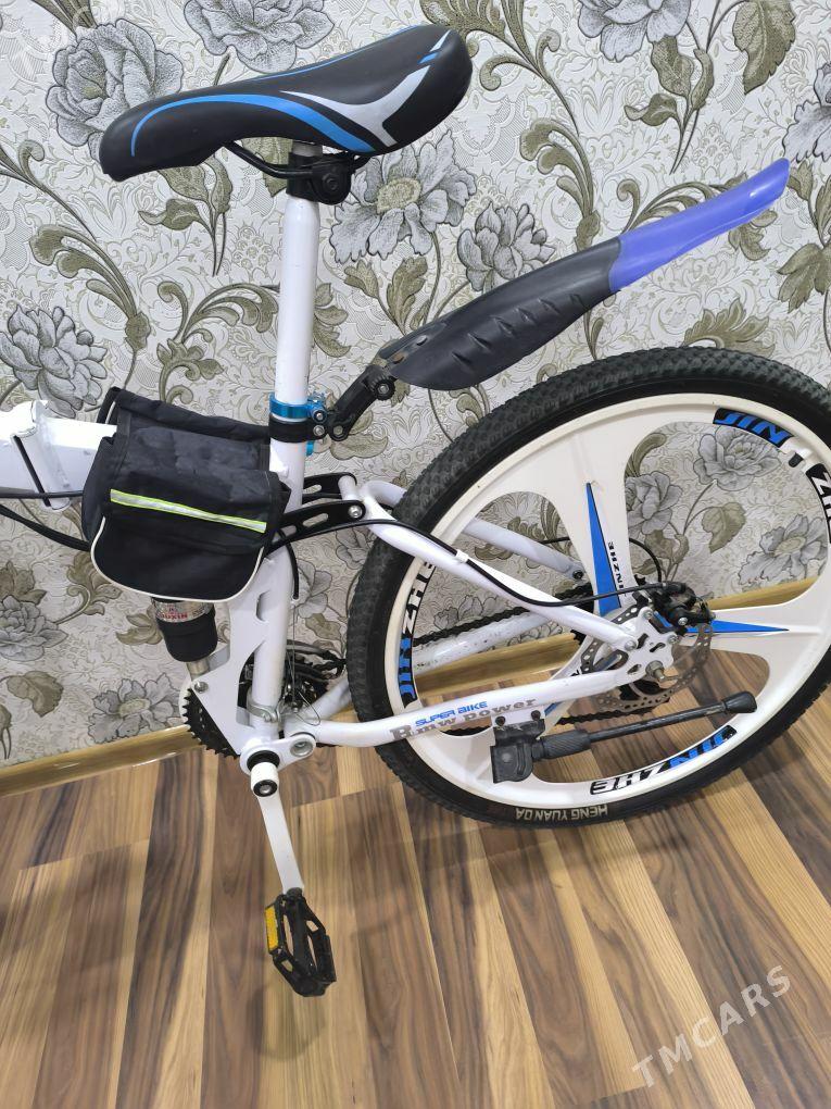 велосипед белый скоростной - Hazar - img 4