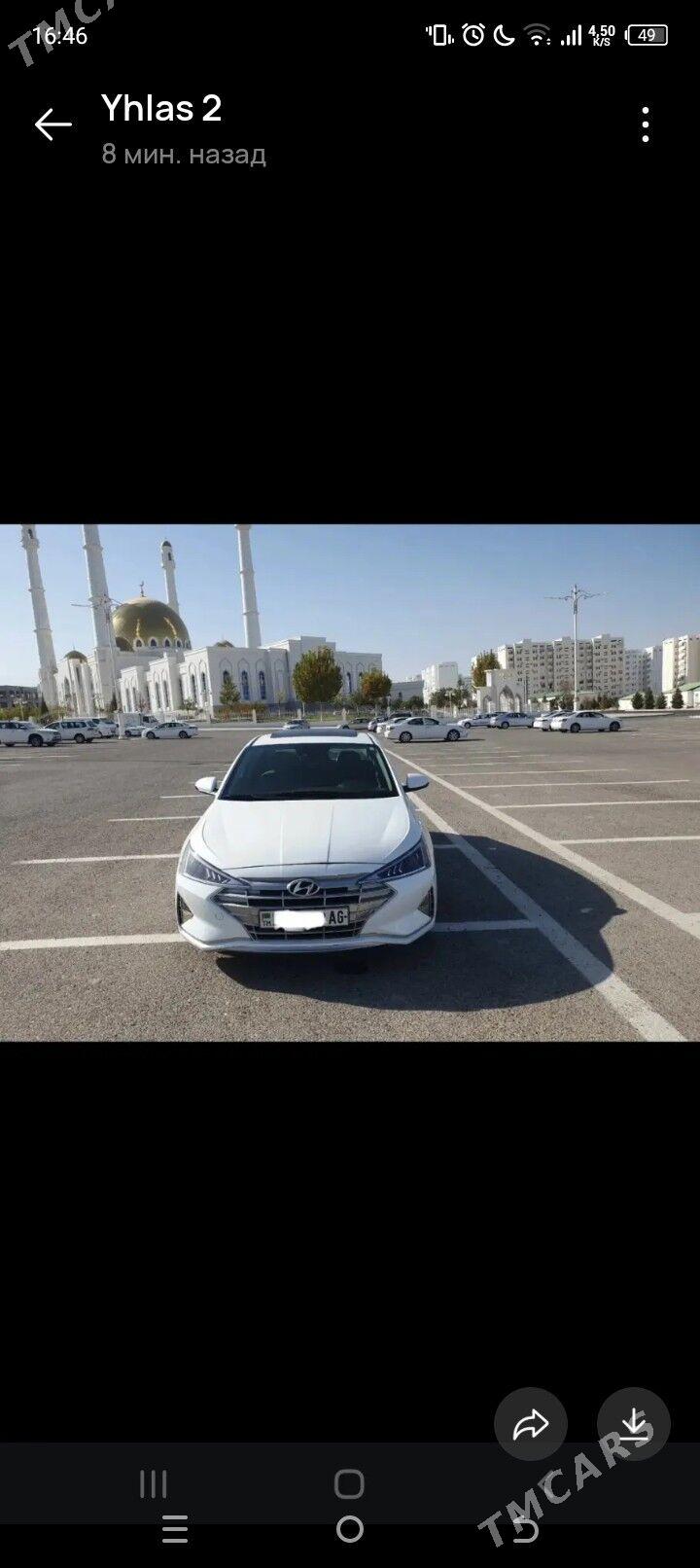 Hyundai Elantra 2020 - 222 000 TMT - Ашхабад - img 1