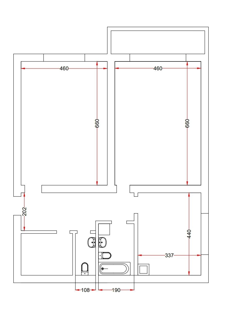 2 ком квартира 4/4 этаж - Änew - img 7