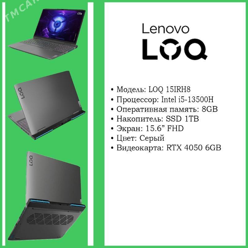 Ноутбук Lenovo LOQ 15IRH8 (Core i5-13500H) - Aşgabat - img 1