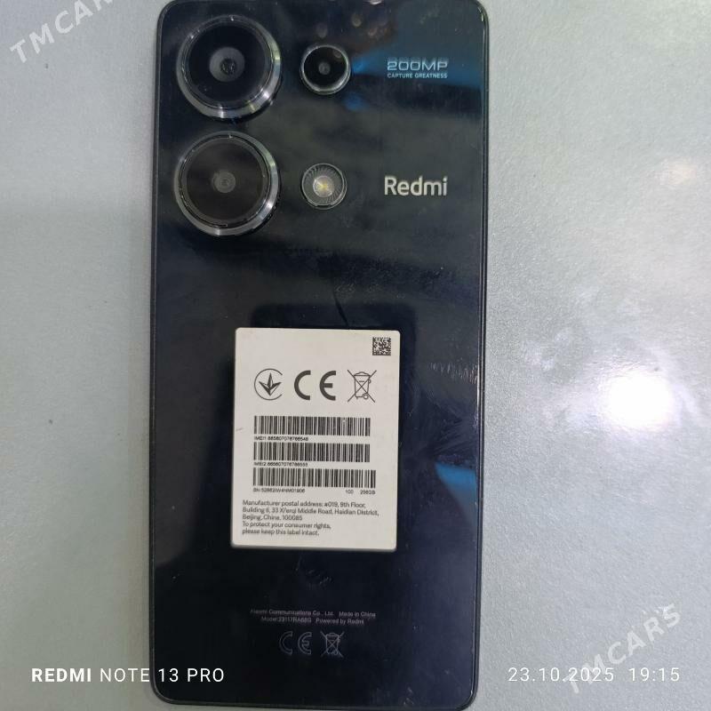 Redmi not 13 puro - Чарджоу - img 1