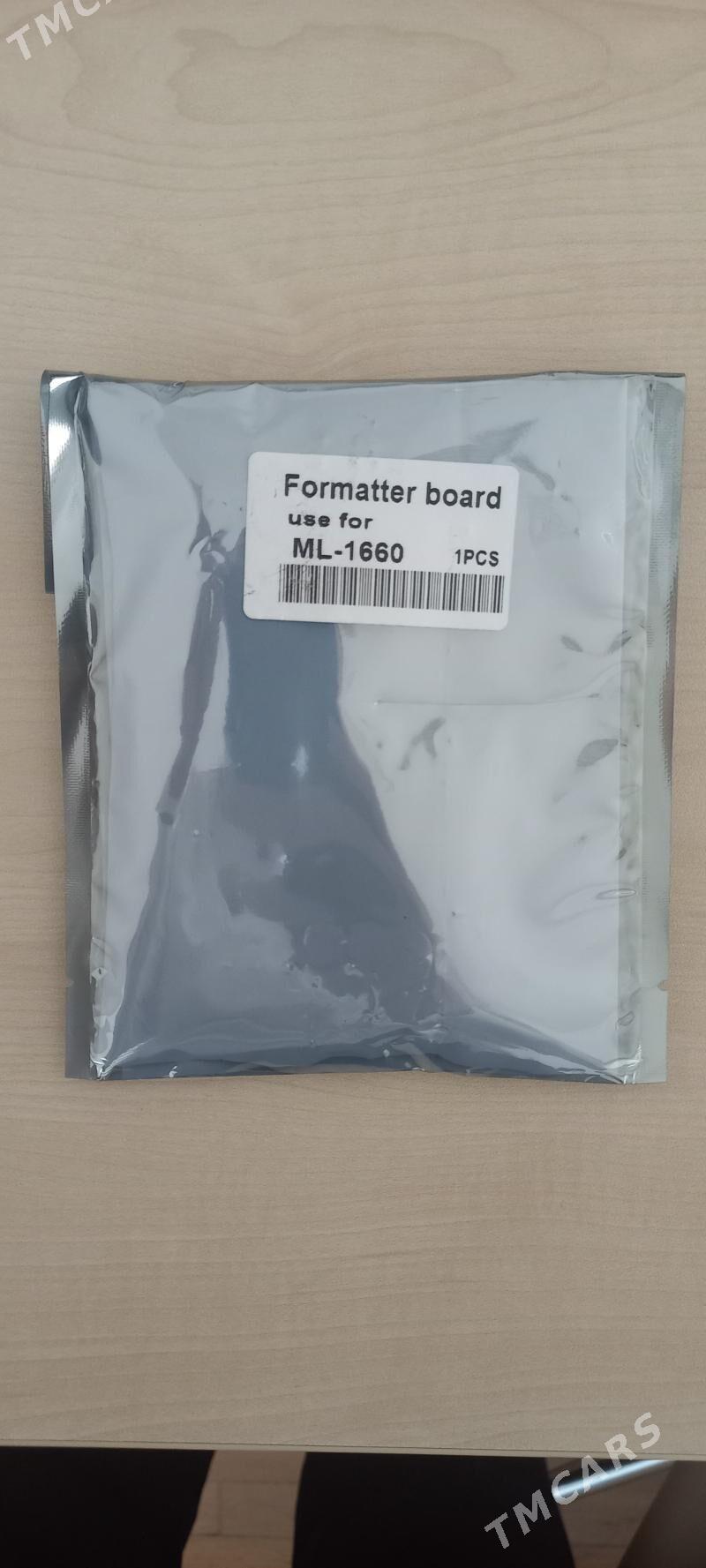 плата форматер samsung ml 1660 - Ашхабад - img 1