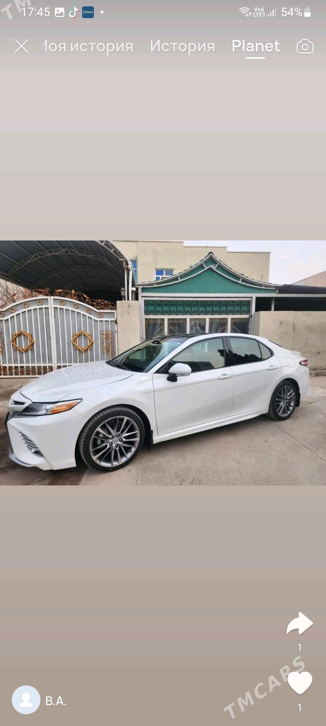 Toyota Camry 2020 - 380 000 TMT - Дашогуз - img 3
