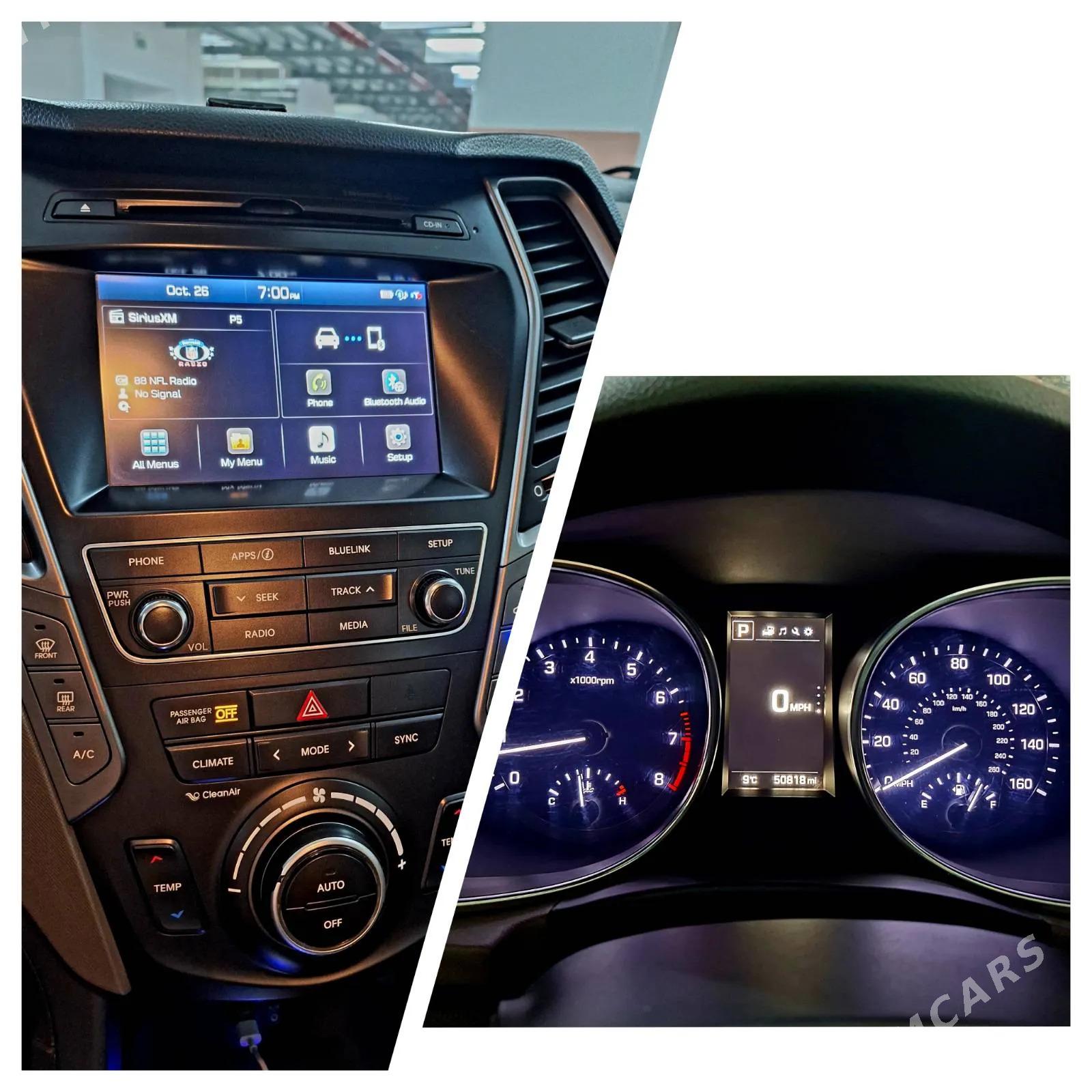 Hyundai Santa Fe 2017 - 310 000 TMT - Ким район - img 7