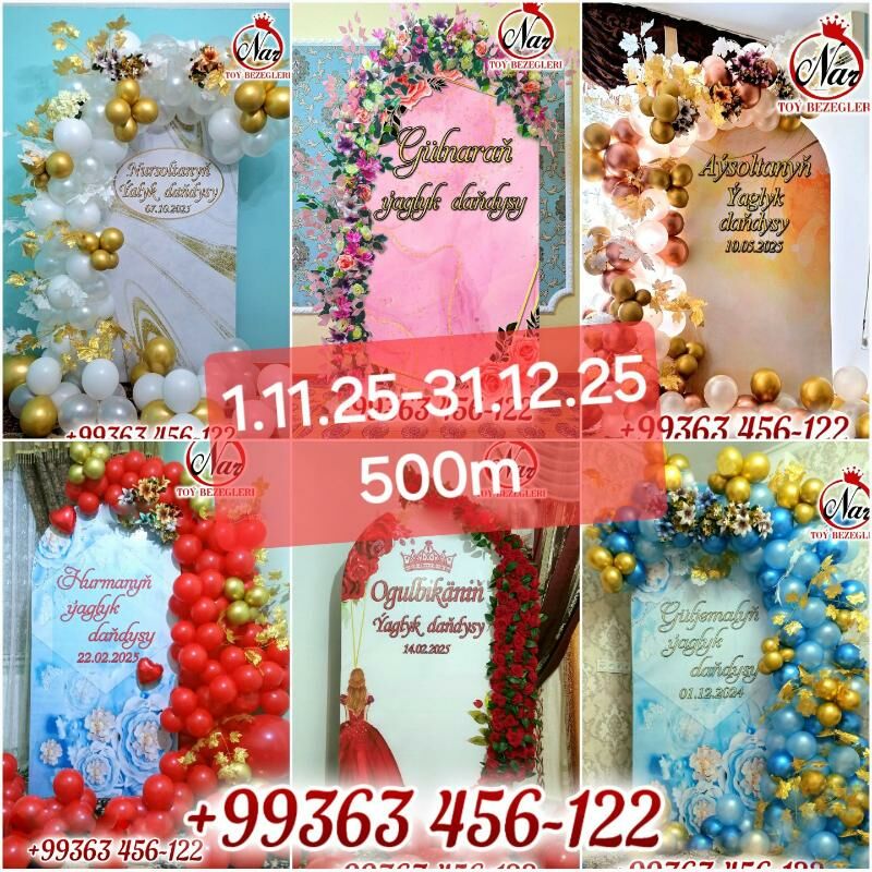 Nar toy bezegleri/Оформление - Ашхабад - img 2