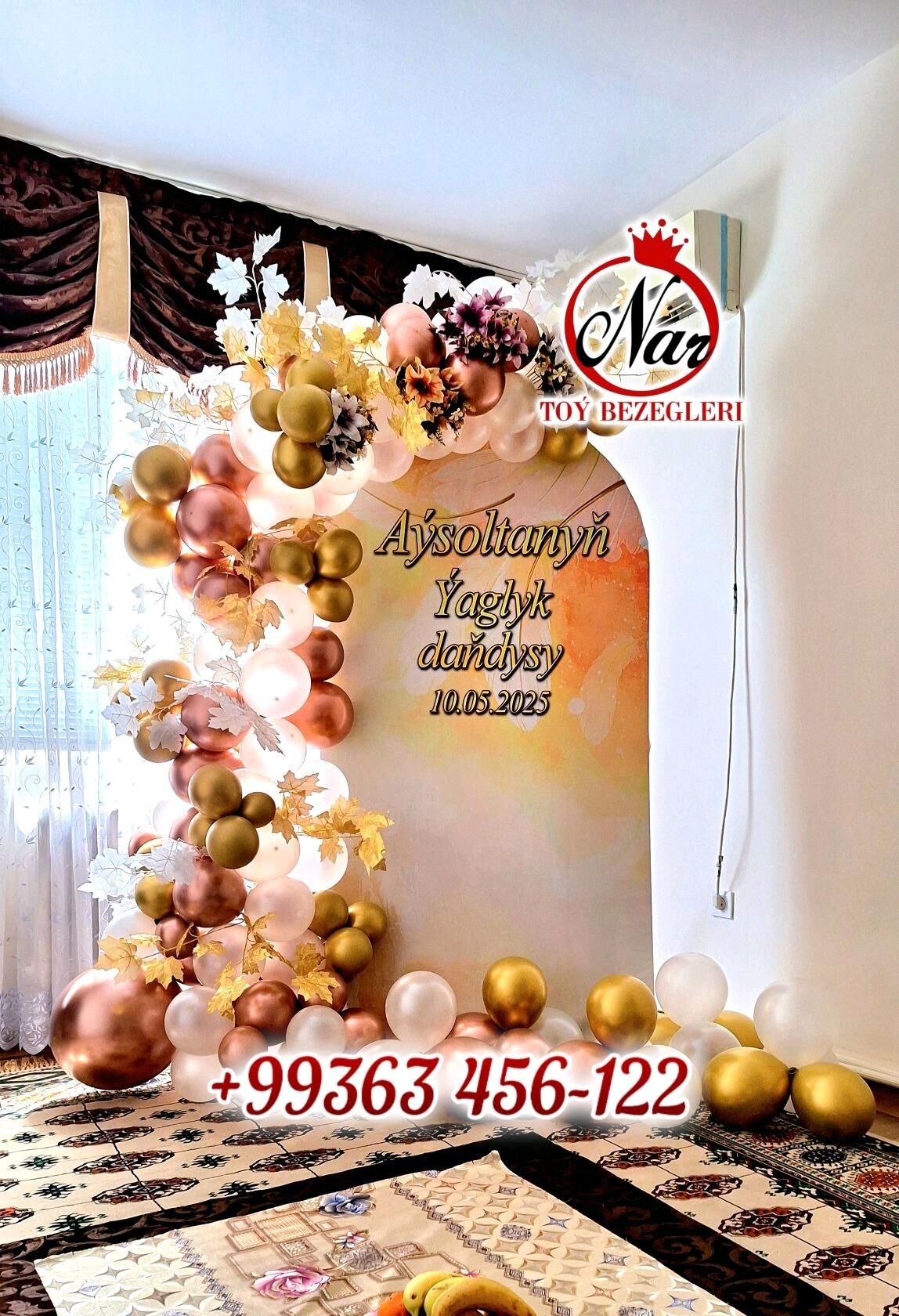 Nar toy bezegleri/Оформление - Ашхабад - img 7