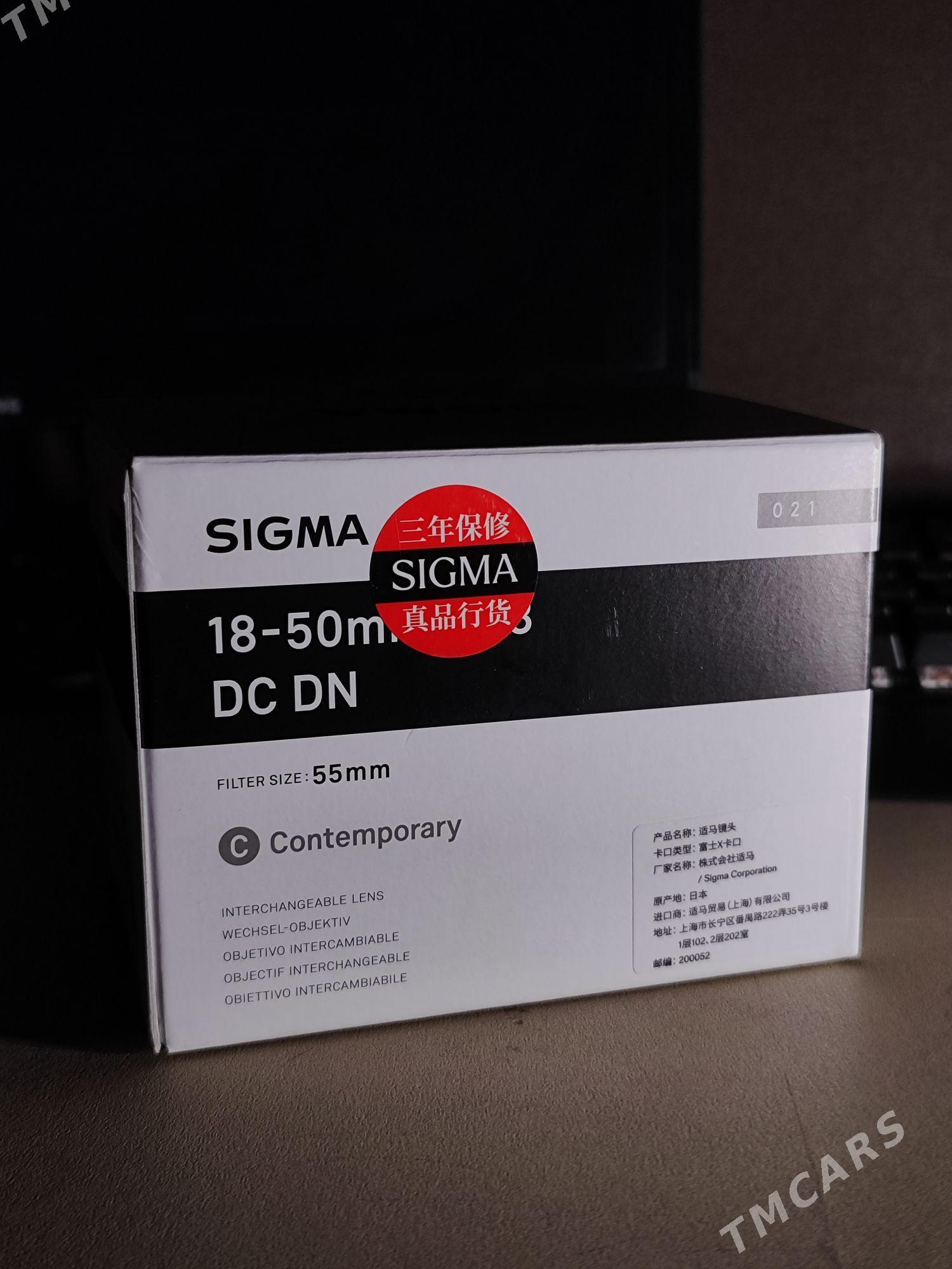 Sigma 18-50mm f2.8 Fujifilm - Туркменабат - img 1