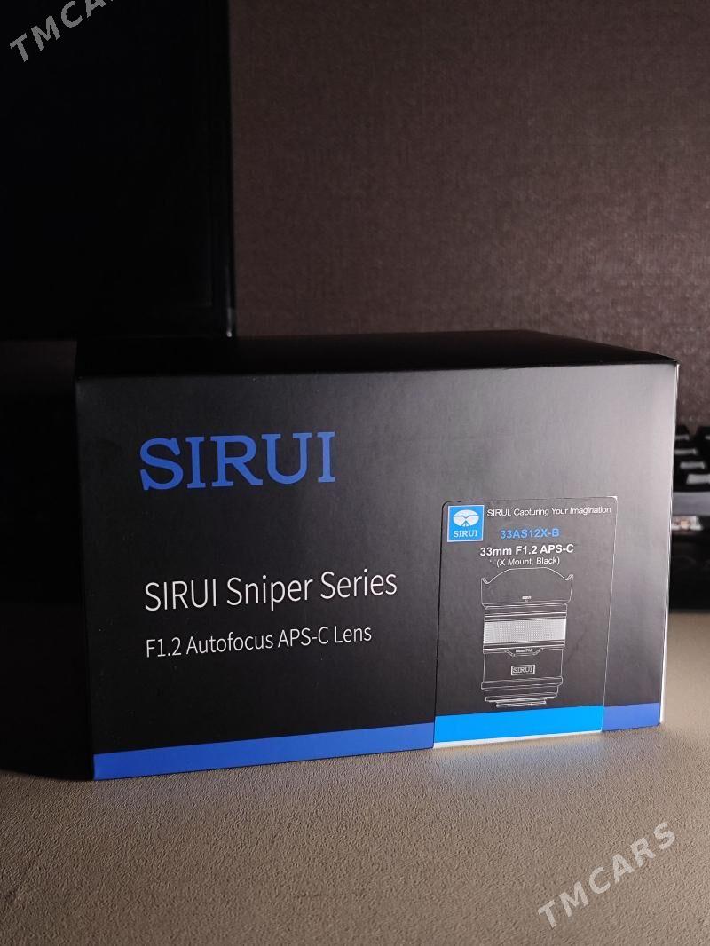 SIRUI Sniper 33mm 1.2 Fujifilm - Туркменабат - img 1