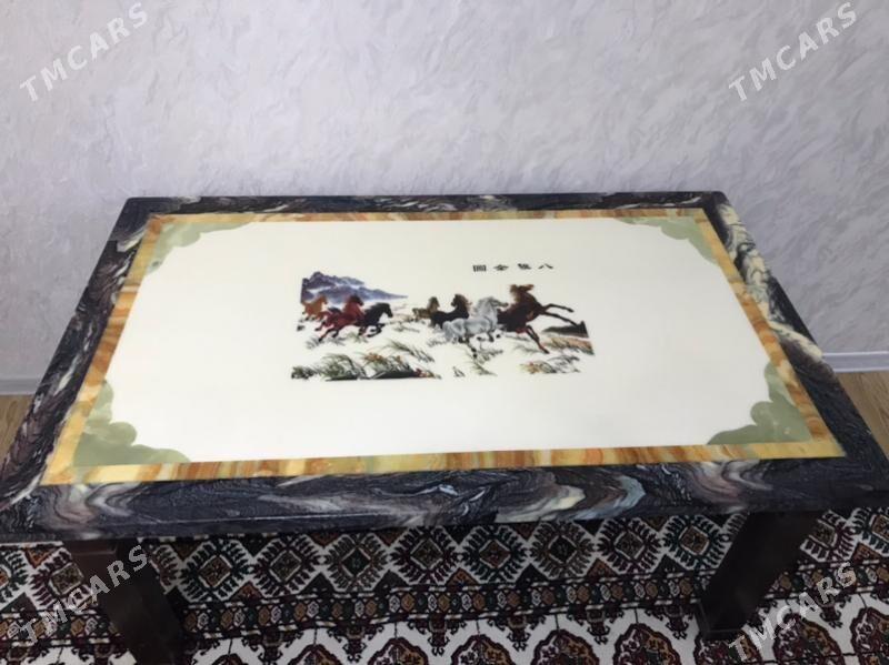 стол мраморный - Ашхабад - img 1