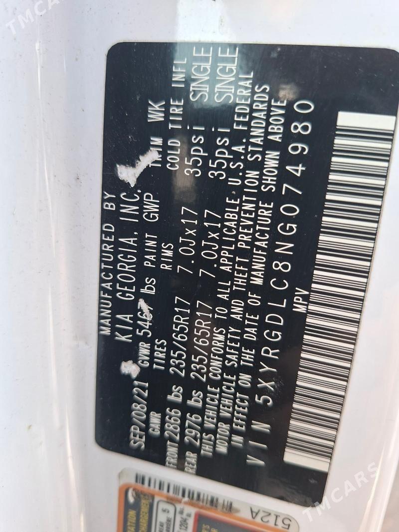 Kia Sorento 2021 - 330 000 TMT - Täze zaman - img 6