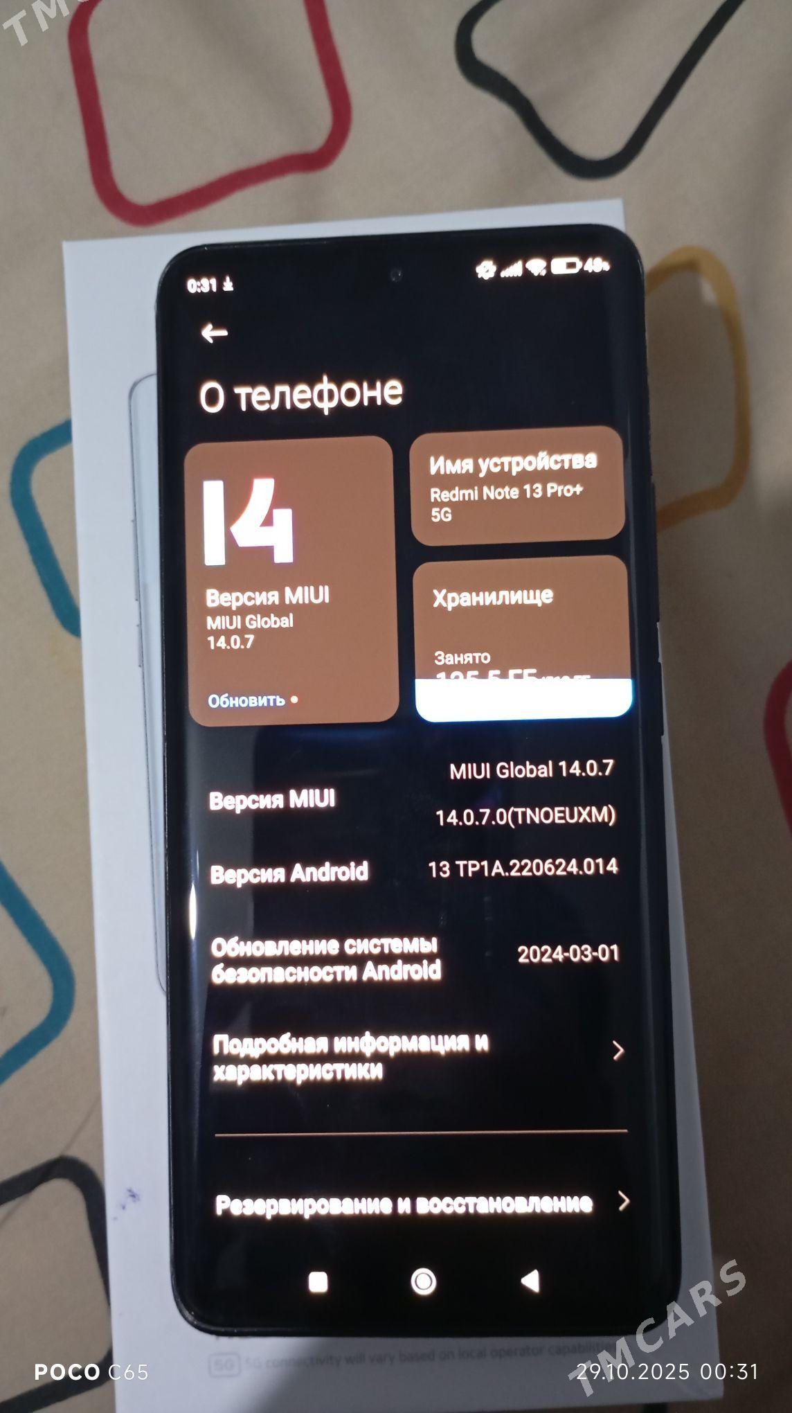 Redmi note 13 pro plus - Aşgabat - img 9