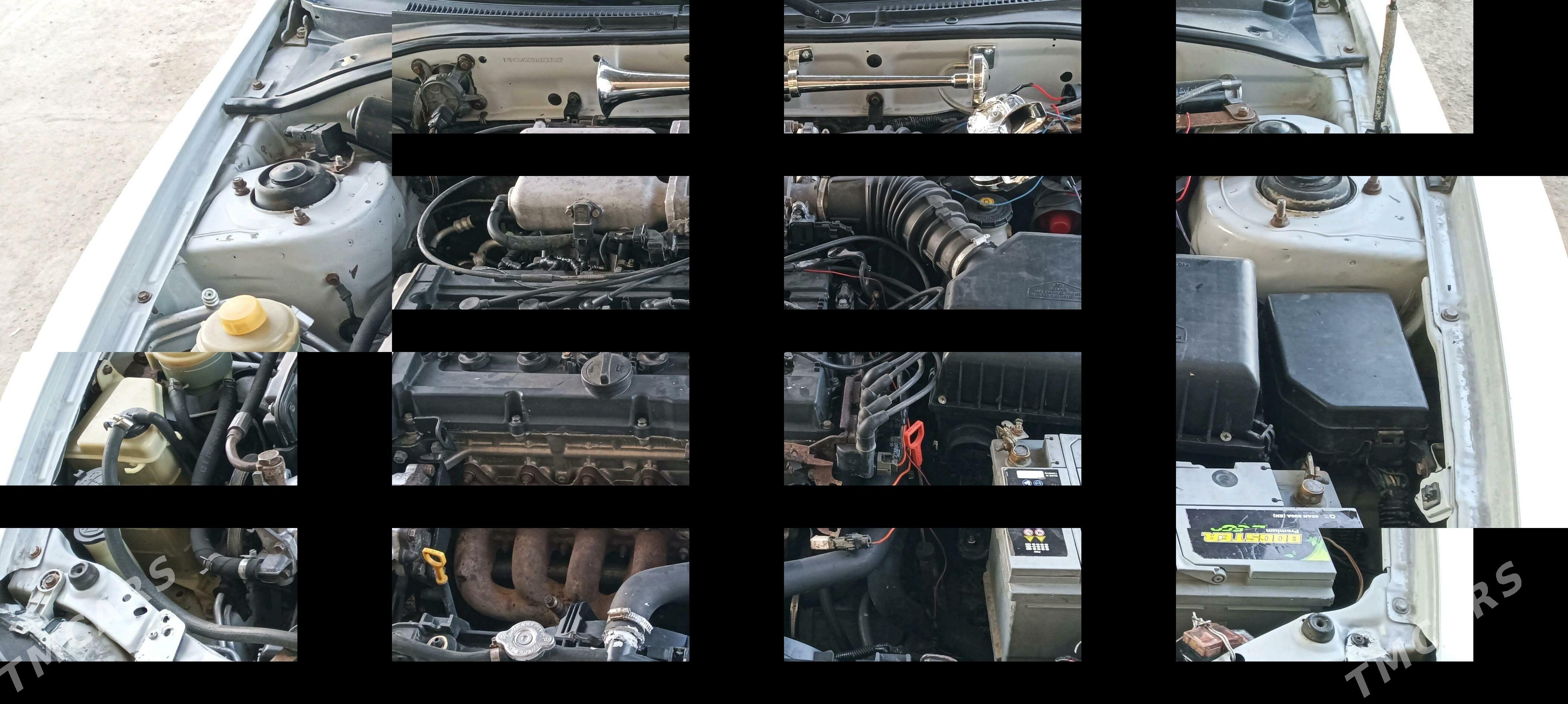 Hyundai Accent 2002 - 44 000 TMT - Байрамали - img 6